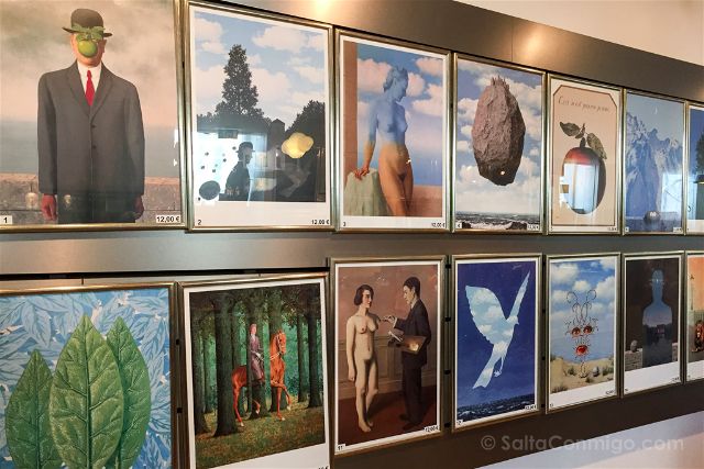 Belgica-Bruselas-Magritte-Museo-Tienda